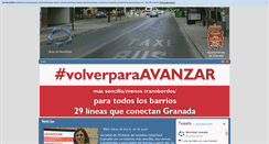 Desktop Screenshot of movilidadgranada.org