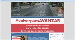 Desktop Screenshot of movilidadgranada.com